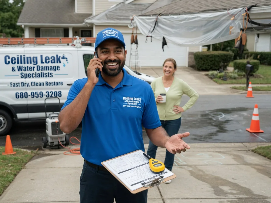 Ceiling Leak Cleanup Glasgow, WV FAQs